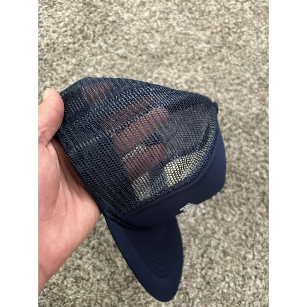 Vintage Yorkshire Inc SnapBack Mesh Back‎ Trucker Hat Capital Headwear Blue